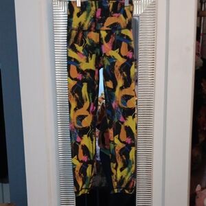 Lululemon Colorful Abstract Print Leggings